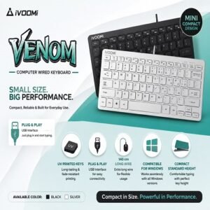 ivoomi venom wired keyboard