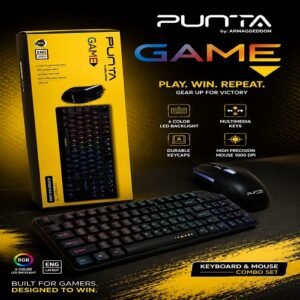 punta game keyboard & mouse combo (armaggeddon series)