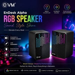 evm endesk alpha rgb speaker
