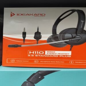 ideakard h110 wired stereo headset