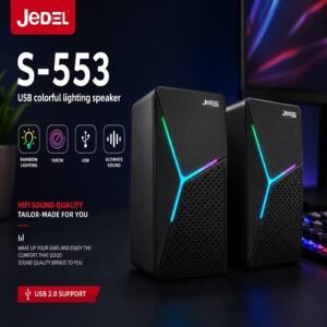jedel s 553 usb colorful lighting speaker