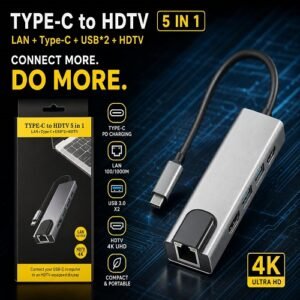 type c to hdtv 5 in 1 usb c hub k023
